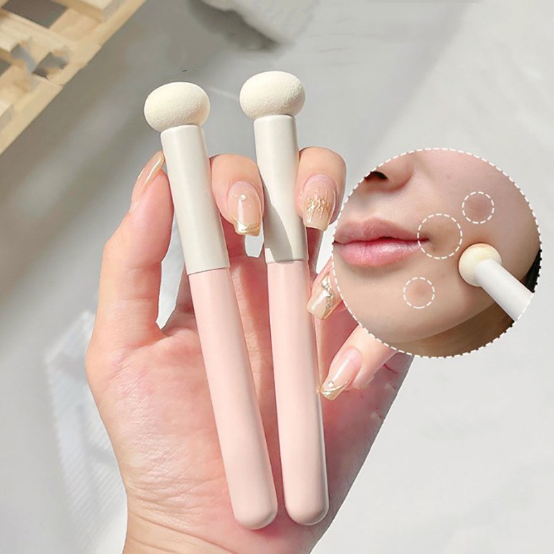 Brush Spons Puff Makeup Foundation / Bedak / Contour / Bibir / Wajah Basah / Kering Untuk Dekorasi Natal