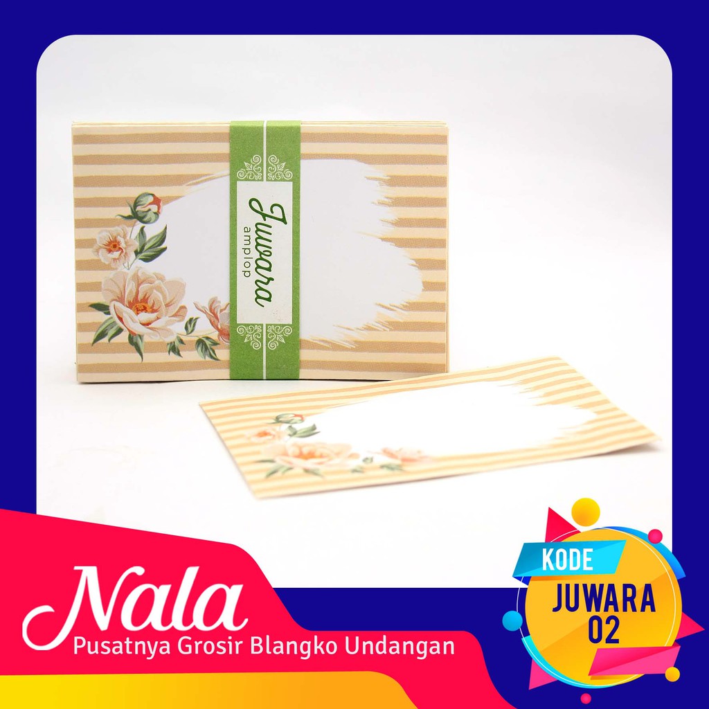 

Amplop Juwara 02 Isi 50 Lembar Harga Murah