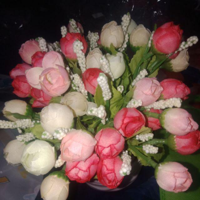 Bunga Mawar Kuncup Mini Artificial 8070 K34