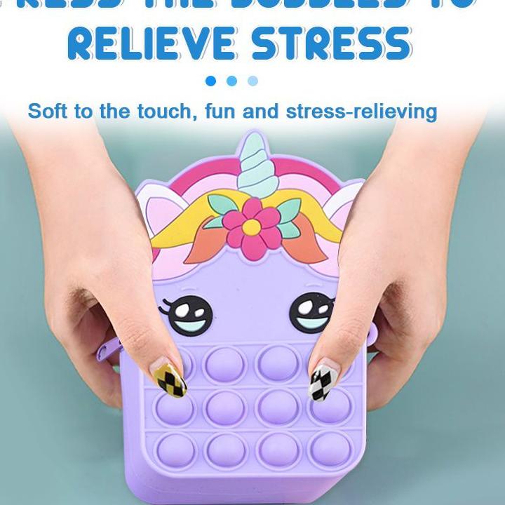 Wow Murah Meriah.. TAS ANAK POP IT/TAS POP IT ANAK/TAS POP IT UNICORN/TAS SLEMPANG ANAK/TAS POP IT S