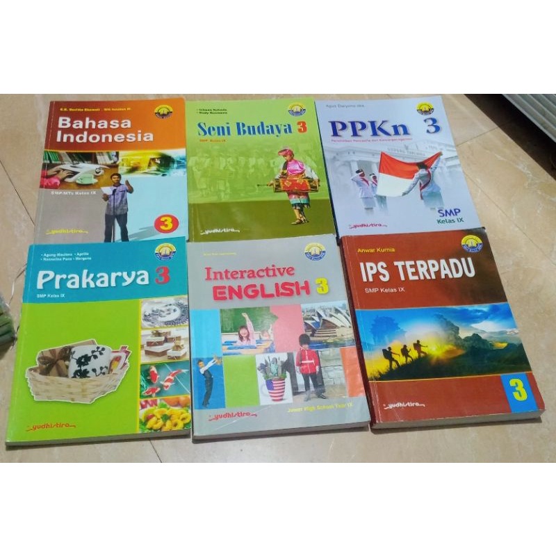 BUKU PAKET KELAS 9 SMP/MTs K13 YUDHISTIRA REVISI.