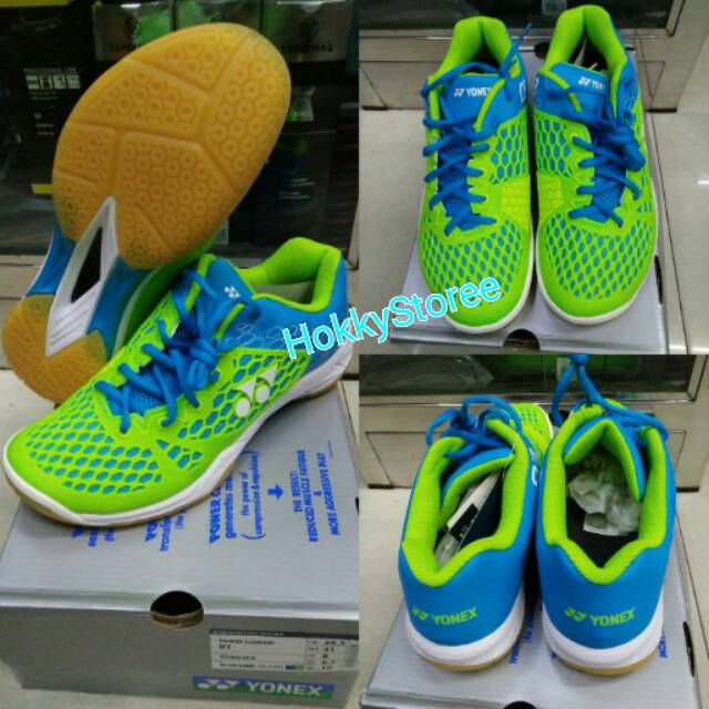 Sepatu Badminton Yonex SHB 03 EX Blue/Lime -Original