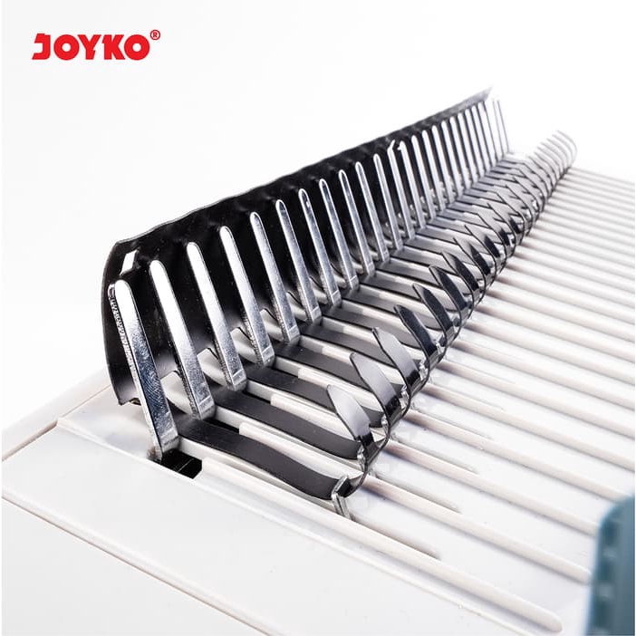 

Joyko Binding Ring Plastic Comb Spiral Jilid Joyko RPC-23-38 Oval isi 50Pcs ukuran F4 RPC-23-38