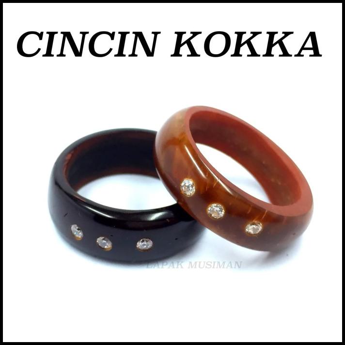 Cincin Kesehatan Kayu Kokka - Kaoka Asli Turki - Garansi Asli