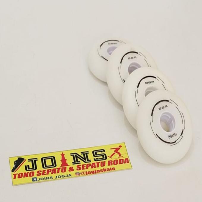 Roda Sepatu Roda Non Brand Full White Diskon5Persen