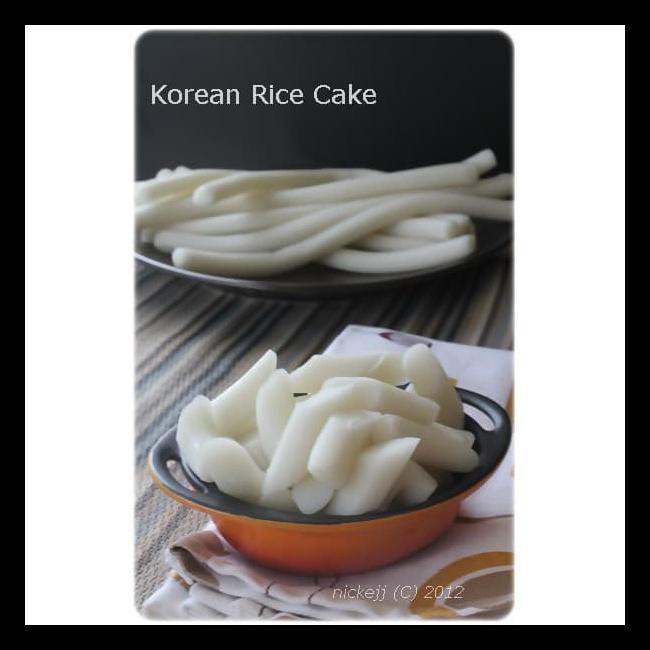 

LANGSUNG ORDER SAJA TTEOKBOKKI / TOKPOKI 500 GRAM FRESHLY MADE TTEOK KOREAN RICE CAKE PLAZA KOREA