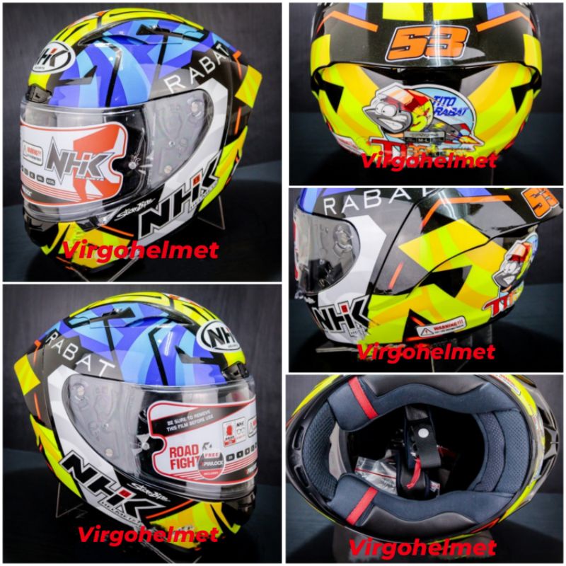 NHK R TECH STREET ULTRA GP EDITION TITO RABAT BLACK GLITTERS SPESIAL MOTIF TITO RABAT