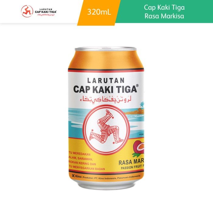 

COD Cap Kaki Tiga Rasa Markisa Kaleng 320ml