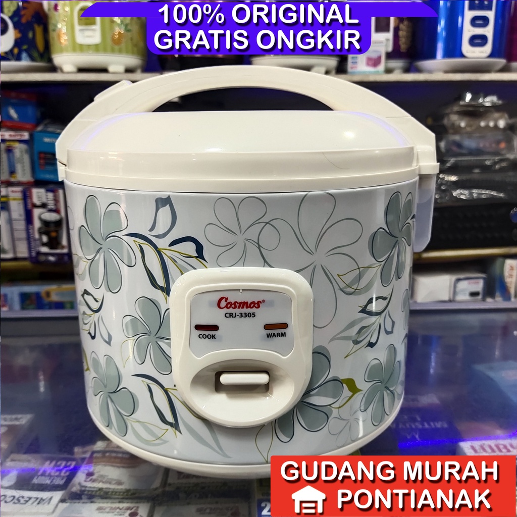 Rice cooker Cosmos CRJ 3305 1,8 Liter / Magic com Cosmos CRJ 3305 1,8 Liter /penanak nasi