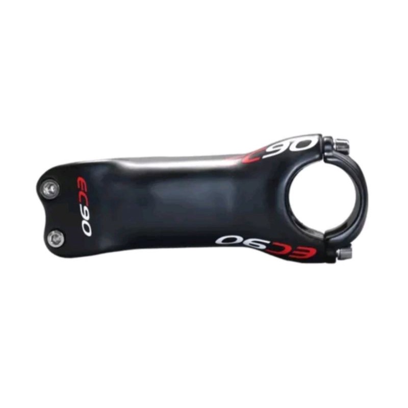 EC90 Stem Carbon Sepeda 31.8mm Panjang 100mm Handlebar Stem Carbon Sepeda 10 cm