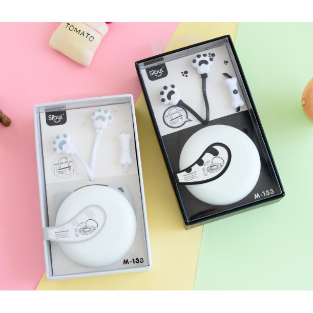 [M-133] Headset Earphone Karakter CAT PAW / KAKI KUCING / Earphone Bentuk TAPAK KAKI KUCING CAT CLAW