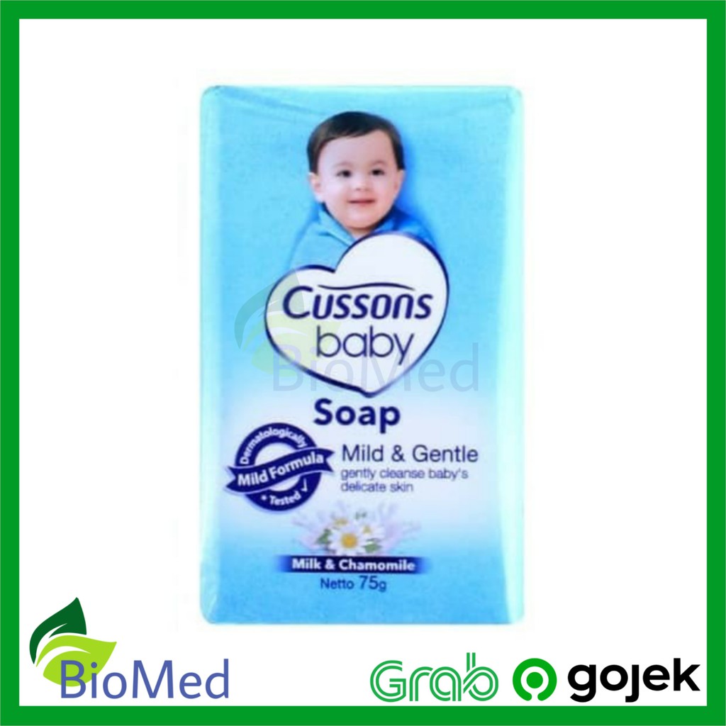 Sabun Batang CUSSONS BABY Mild &amp; Gentle - Cusson Milk Chamomile