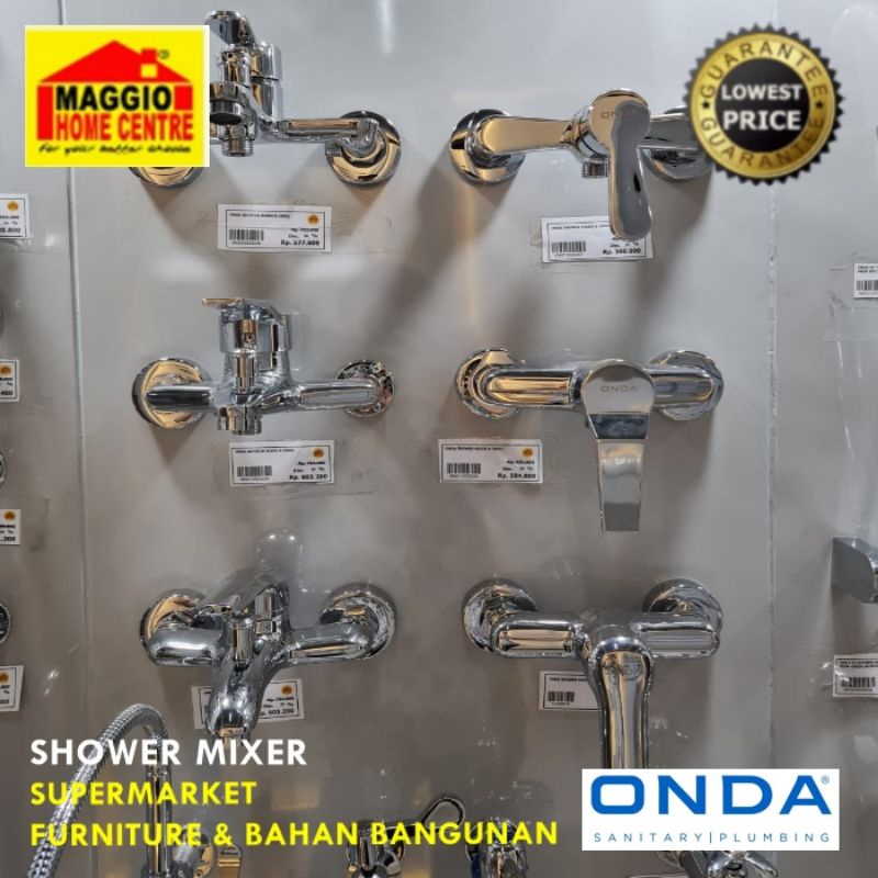 Kran Panas Dingin - Shower Panas Dingin - Shower Mixer - Onda