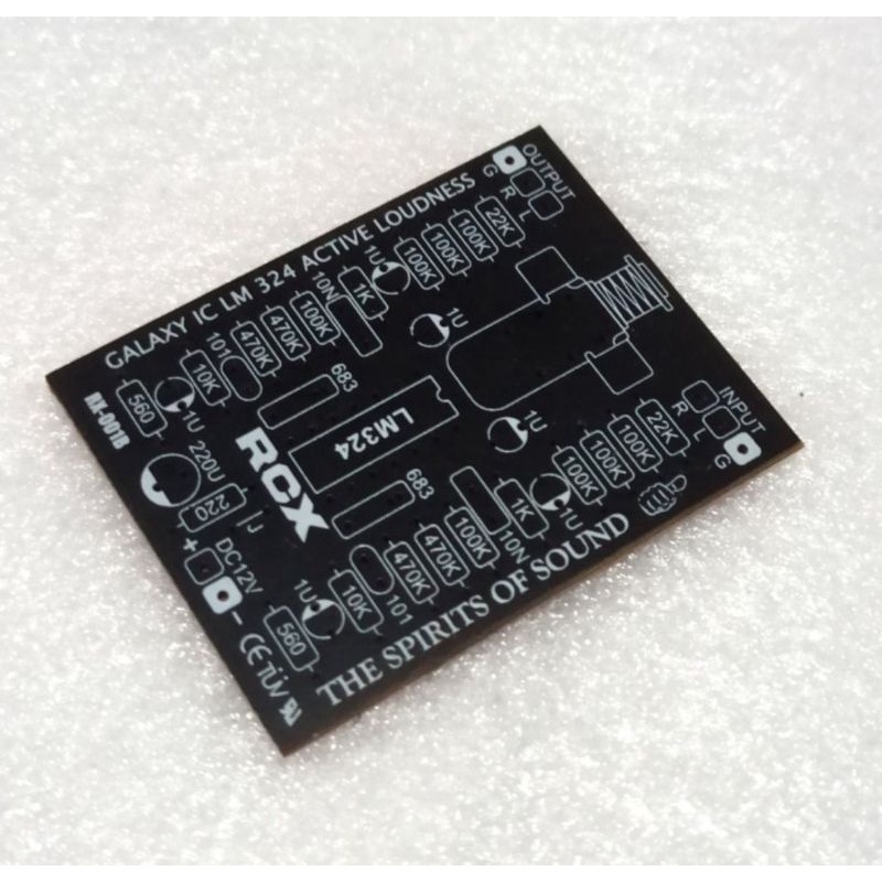 PCB Galaxy IC LM 324 Active Loudness