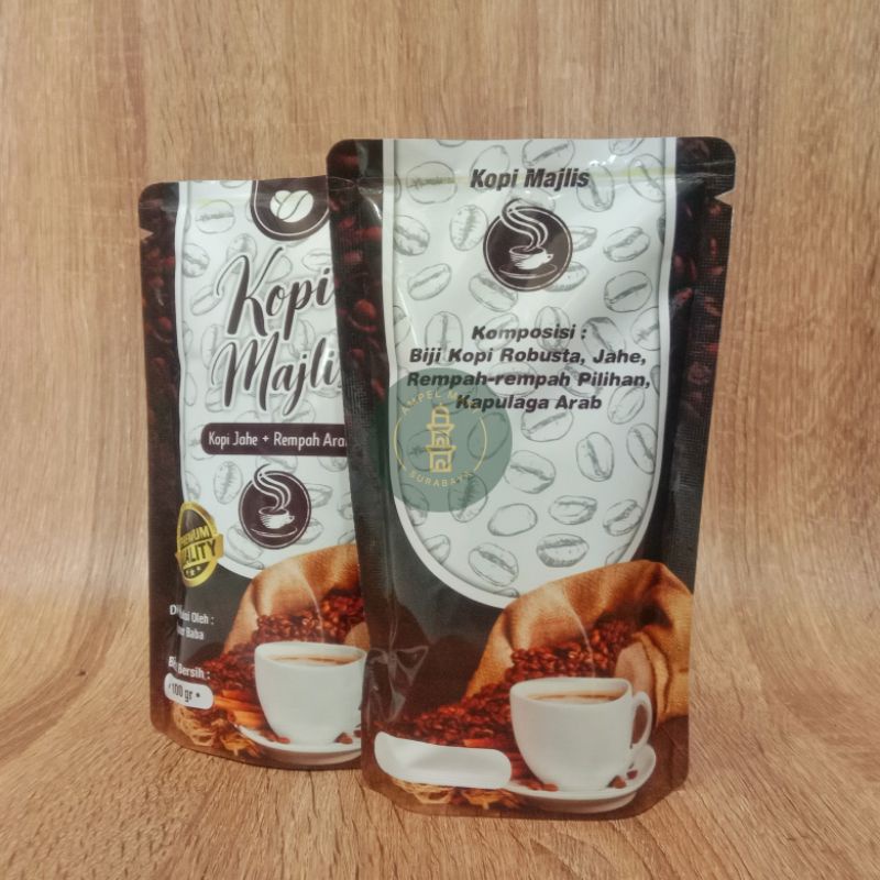 KOPI MAJLIS Kopi Jahe + Rempah Arab Kopi Jahe 200gr Kopi Rempah 200gr Kopi Arab 200gr Kopi Majelis Khas Arab 100gr Kopi Majlis 100gr Original Kopi Herbal 100gr