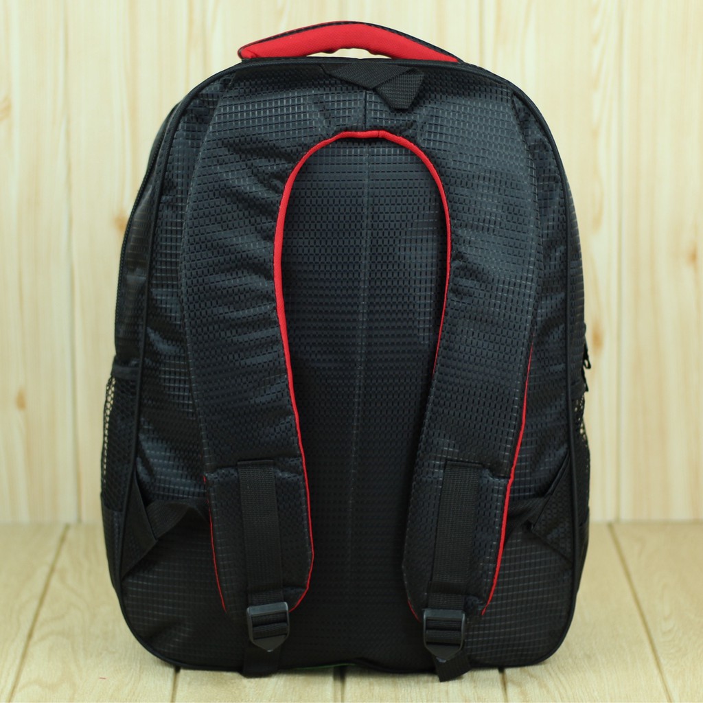 Tas Ransel Alfito Sablon Scotlet Hitam Back Pack Pria Kece Berkualitas