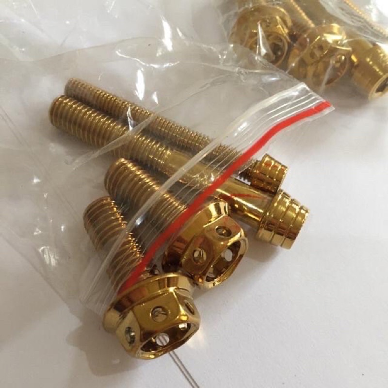 Baut Probolt Flower Monoblok 4 piston Baut Breket Kaliper Monoblok