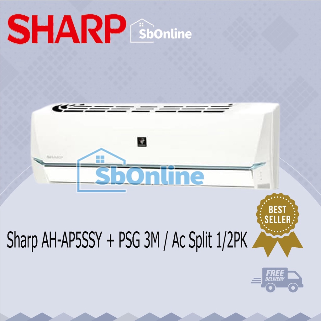 AC SHARP AH-AP5SSY 1/2 PK plasmacluster