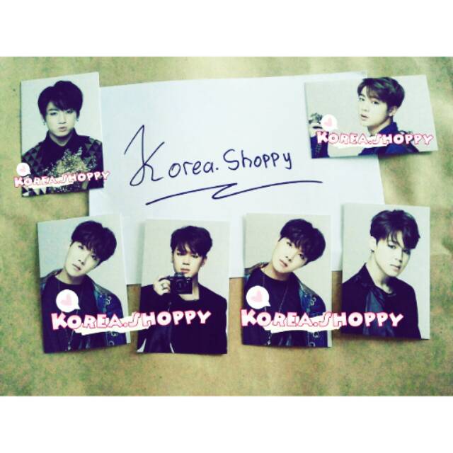 SALE MINI PHOTOCARD EPILOGUE BTS