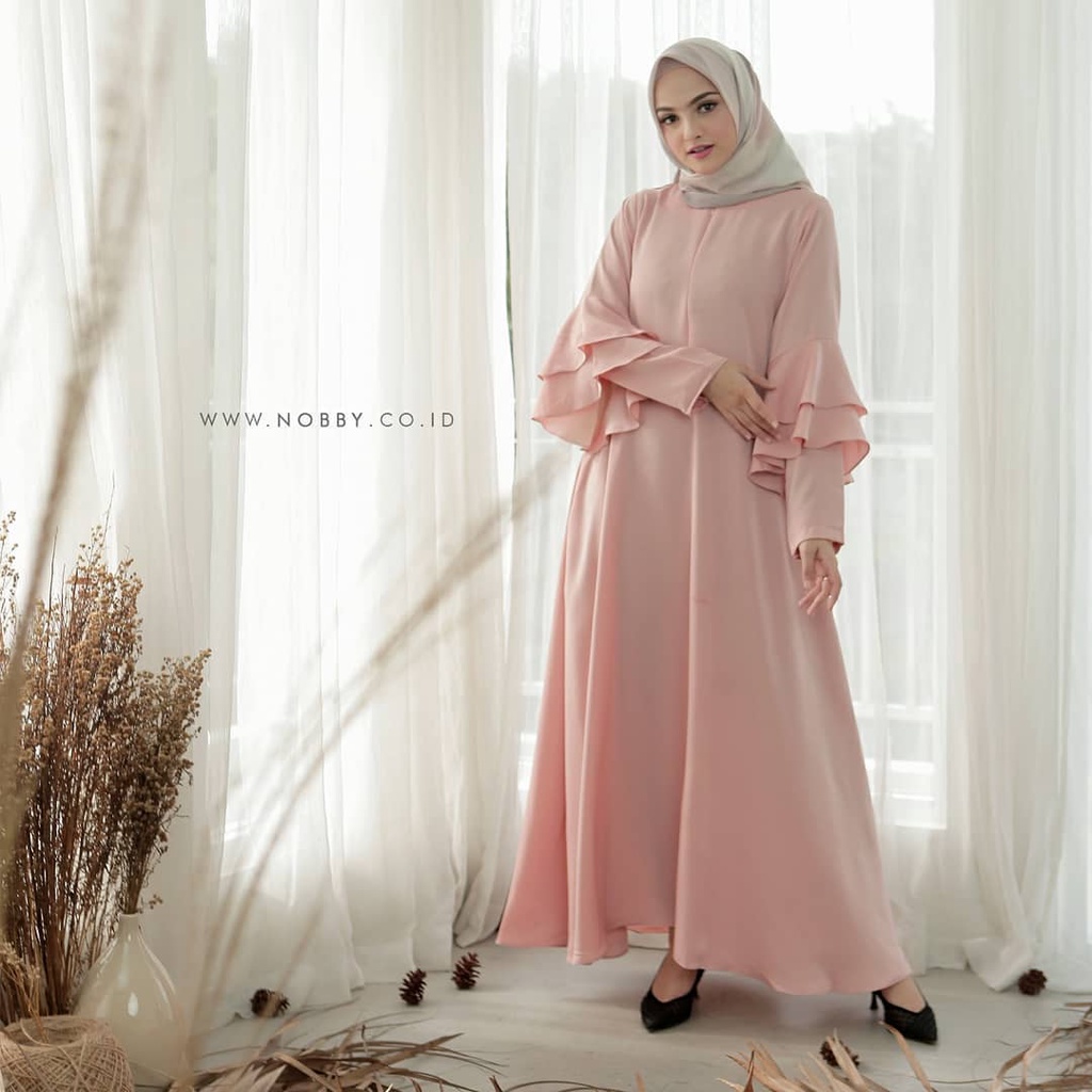 Nobby Nadiya Dress Gamis  Wanita Busui