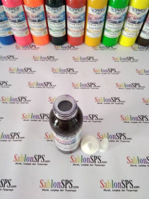 Biang Warna Sablon Violet Pigmen Bulgatti 100gr