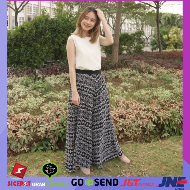 Kulot Celana Kulot Traditional Pattern Kulot Tribal Pattern K3220F04