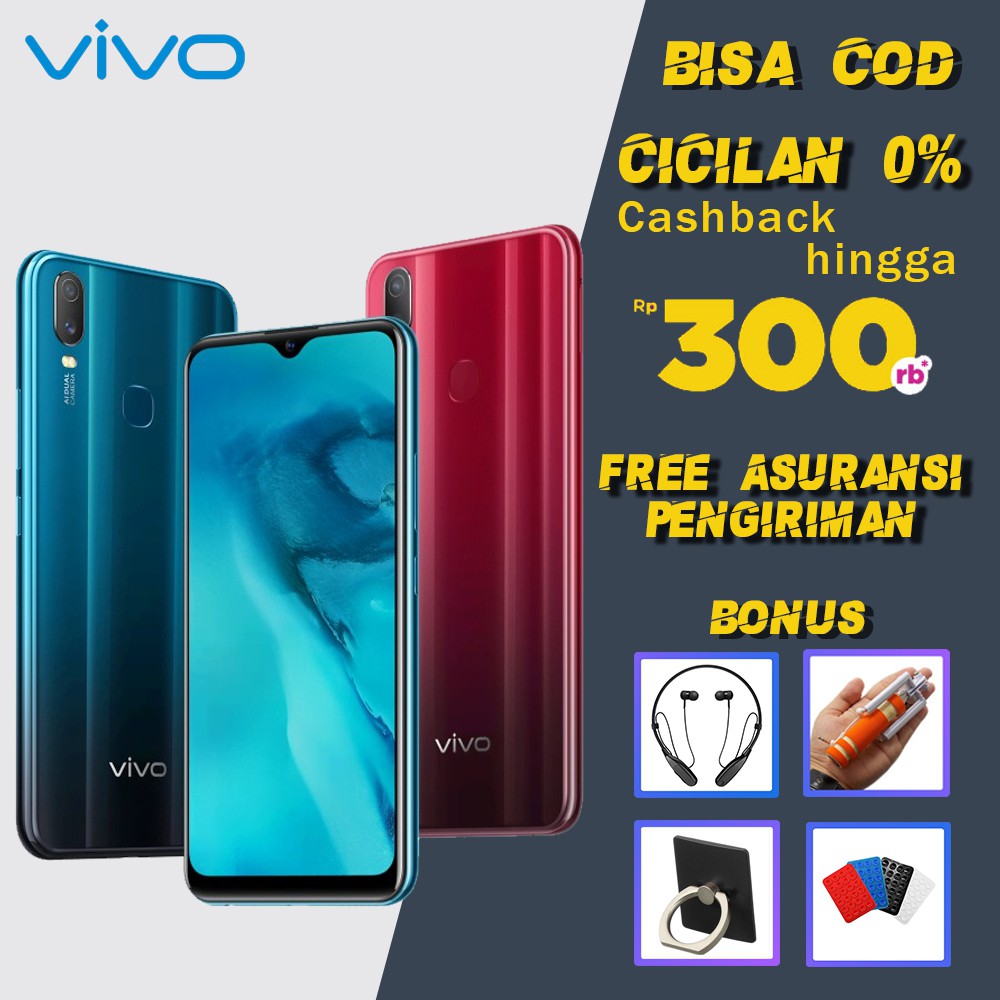 Vivo Y11 2GB 32GB Garansi Resmi 1 Tahun 2 GB 32 GB Biru