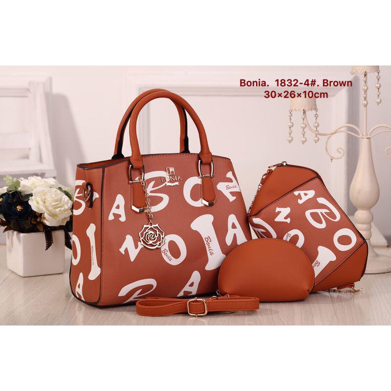FZ012 BONIA Tote bag SOAV Series # 1832-4 # Set 3 in one