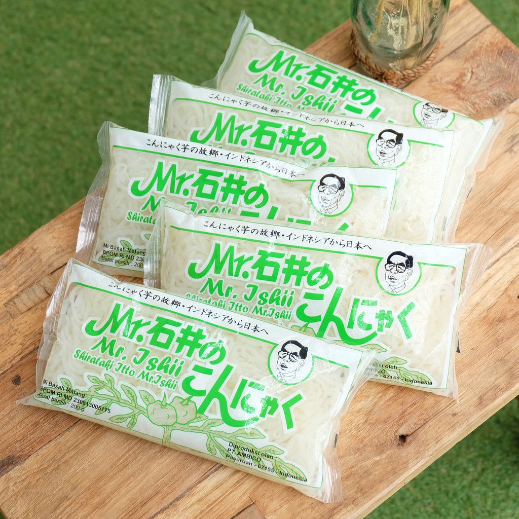 

Shirataki Iishi Mie Basah Matang 200 gr