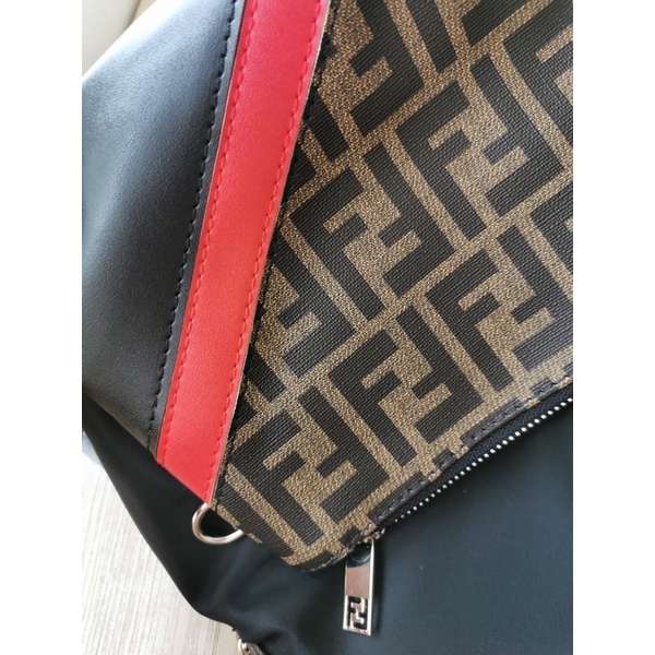 Tas Ransel pria Fendi nylon import premium tas backpack pria import