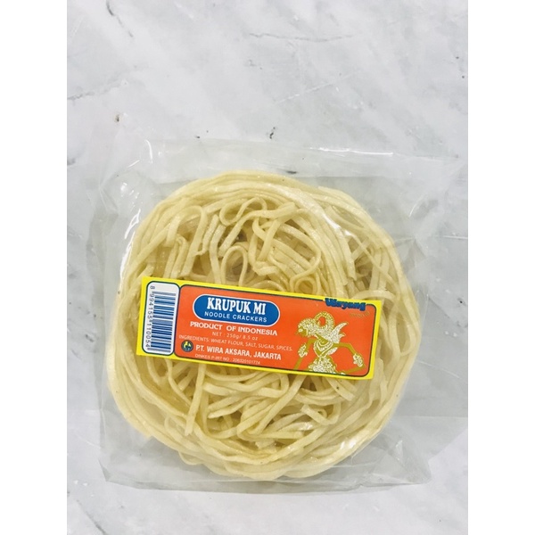 

Kerupuk Mie 250 gr, Wayang brand, kwalitas export, MINIMUM ORDER 2 pack