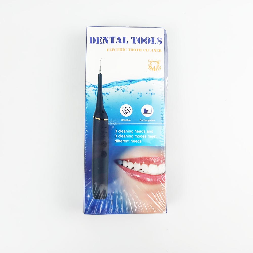 Pembersih Karang Gigi Ultrasonic Electric Dental Calculus Tartar Remover - LR-6 - Black