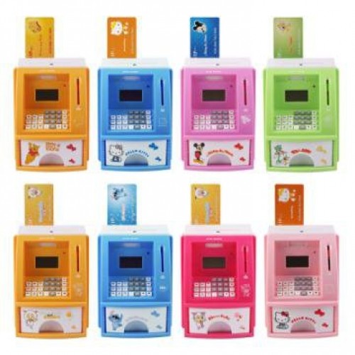 Mainan celengen atm kartu besar