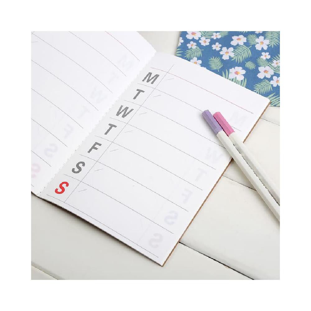 

Kraft Weekly Planner A5 Buku Planner Planner Mingguan