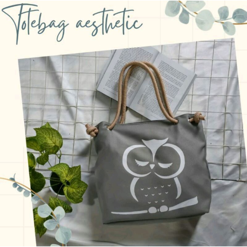 mimi bag - tote bag kanvas tote bag tali sumbu tote bag cordura tas kuliah tas wanita tutbag totbag
