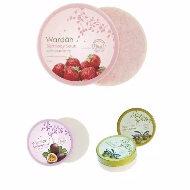 WARDAH Soft Body Scrub 150ml - 240ml