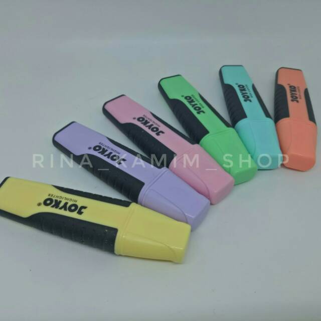

Penanda warna Highlighter Joyko warna pastel