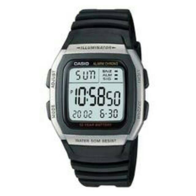 JAM TANGAN PRIA CASIO DIGITAL SPORTY ORIGINAL GARANSI INTERNASIONAL ELEGANT...