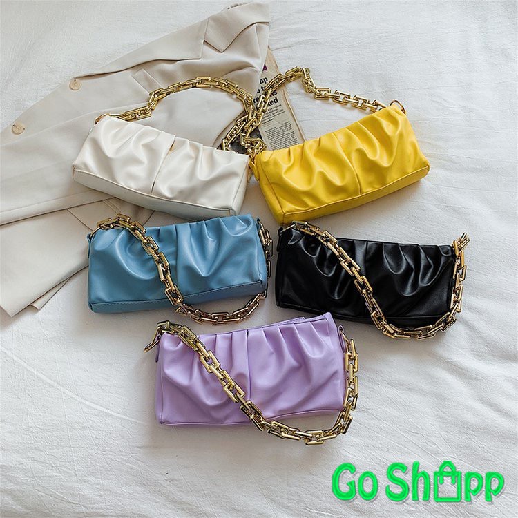 Shoulder Bag Wanita Import Fashion Korea Terbaru Model 2021 - Tas Wanita Model Rantai Besar [SL55]