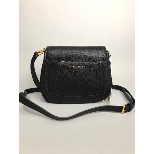 Tas Marc Jacobs original - Marc jacobs empire mini messenger bag in black (pelunasan)