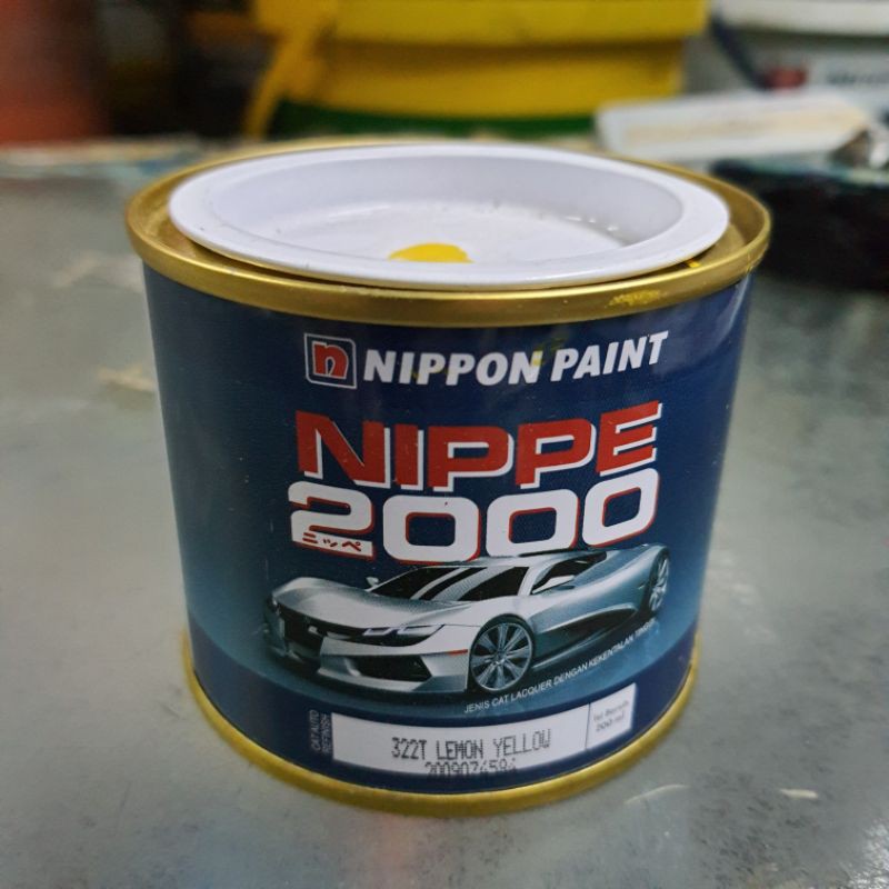 Cat Duco Nippe 2000 200 Ml Hitam Doff Putih Clear Merah Cat Mobil Motor Nippon Paint Kecil Indonesia