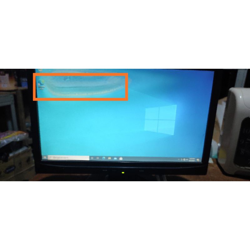 monitor lcd lenovo 15in wide minus