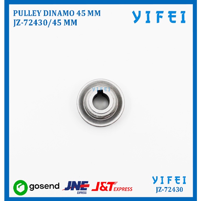 Pulley / Poli / Poly Dinamo Mesin Jahit 45MM YIFEI-72430/45MM