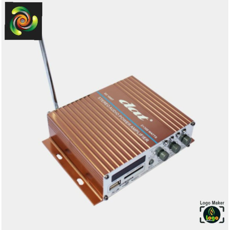 ampli mobil power car bluetooth Dat dc 1000T 600 watt