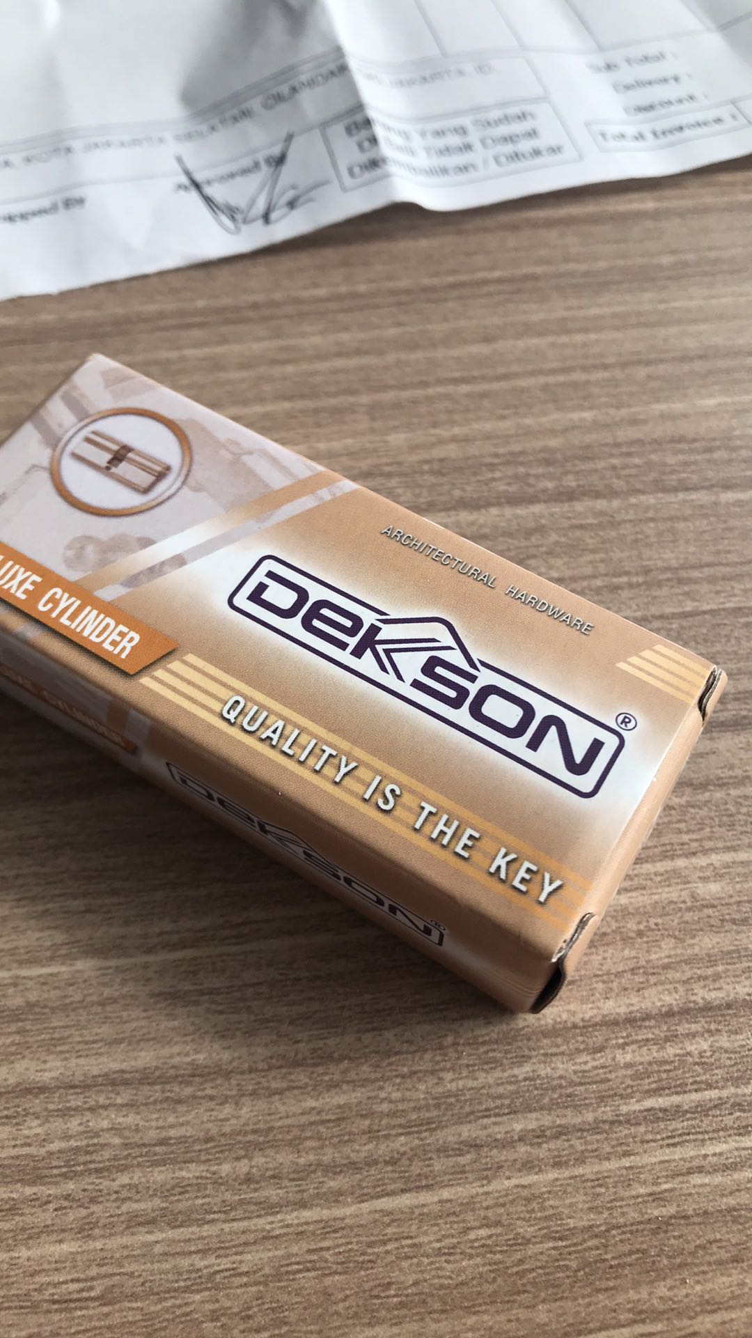 Cylinder Door Lock Key Dekkson Dc Dl 60 Mm Kunci Silinder Pintu Dc Dl 2 Kunci Dekson 60mm