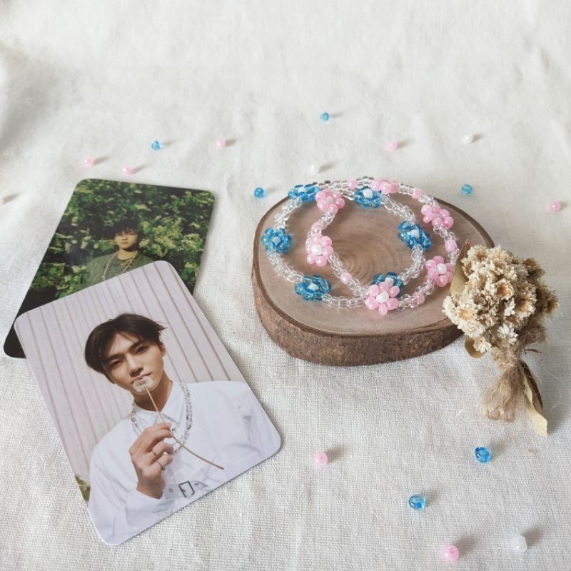 Jaemin NCT daisy bracelet / beads bracelet / gelang manik / kpop beads bracelet