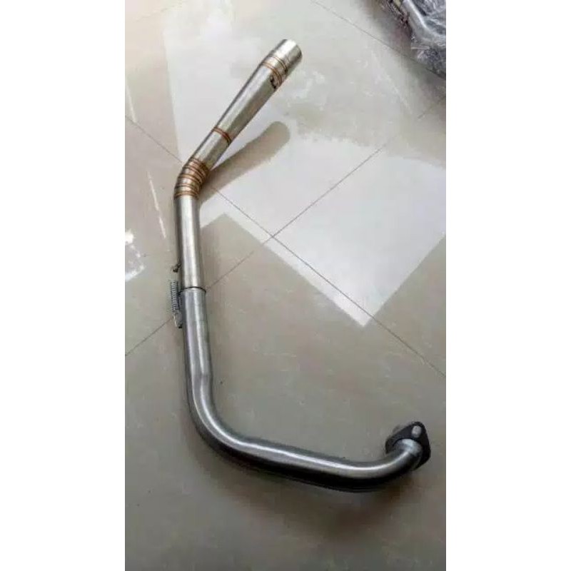 Leheran Knalpot Satria fu capung roadrace. Leher satria fu roadrace