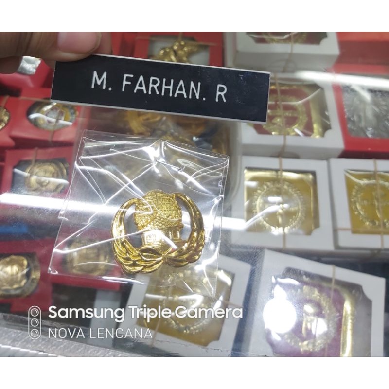 

PIN KORPRI DAN NAME TAG