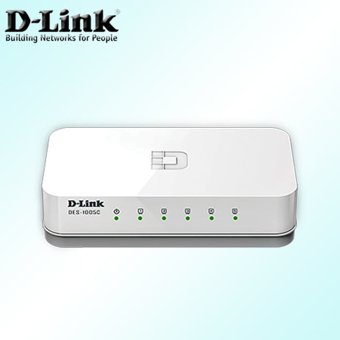 D LINK DES 1005C 5 Port 10 100 Mbps Unmanaged Switch