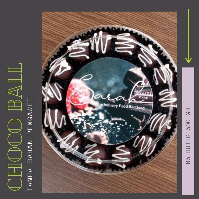 

Cokelat Ball/Choco Ball_60-62 biji_500 gr